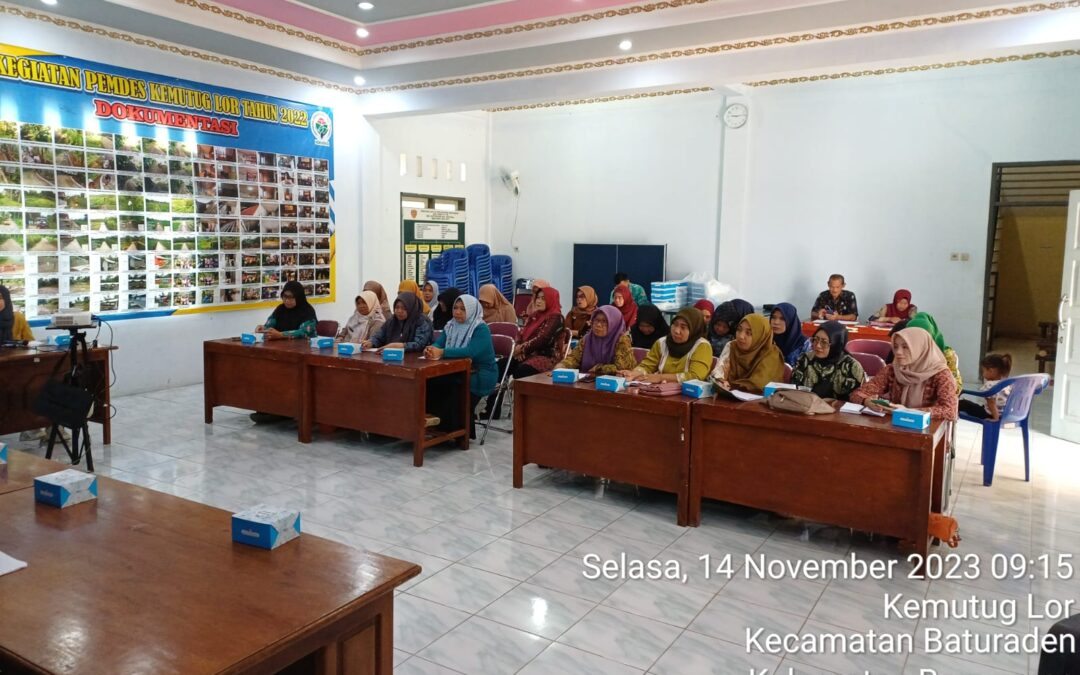 Pembinaan Kelompok Kerja (Pokja) Kampung KB Desa Kemutug Lor