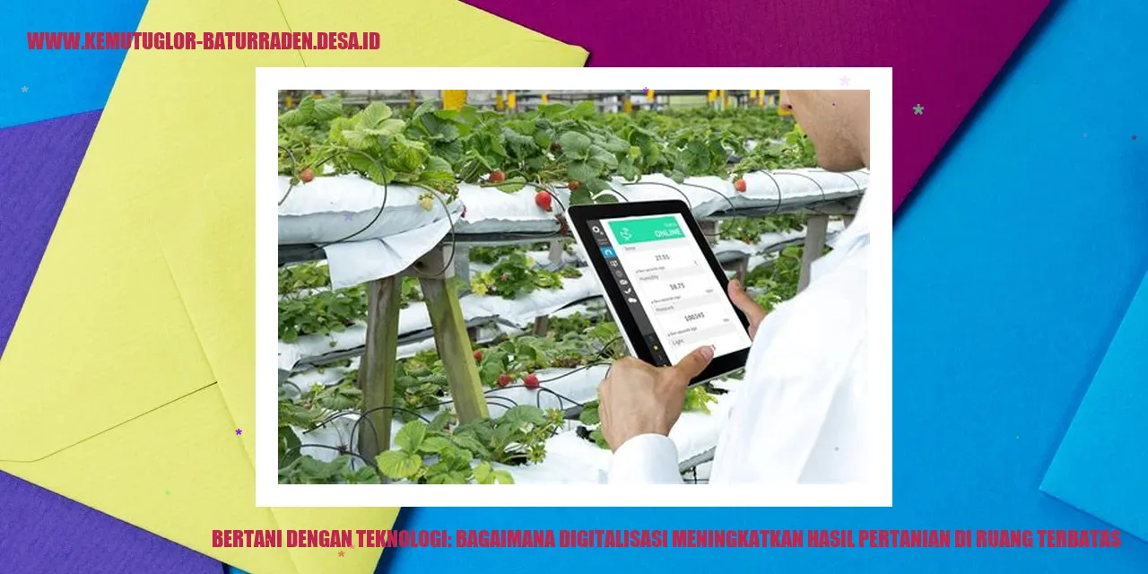 Teknologi Sensor untuk Memantau Kondisi Tanaman
