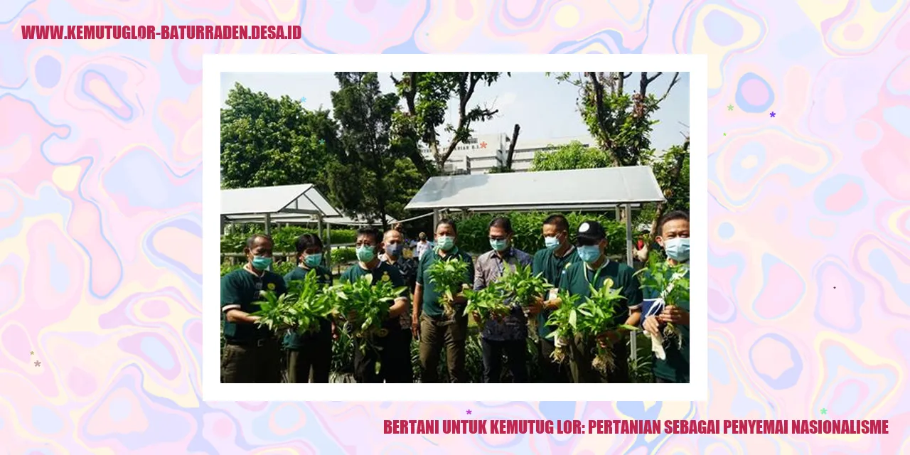 Bertani untuk Kemutug Lor