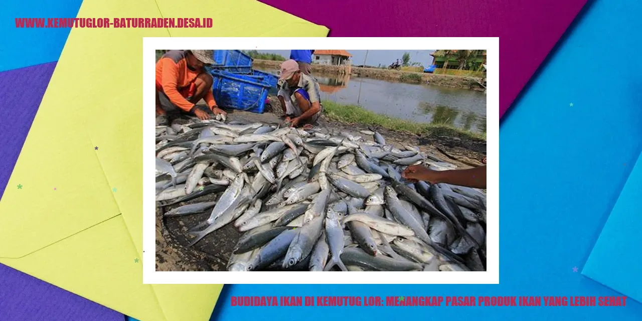 Budidaya Ikan di Kemutug Lor: Menangkap Pasar Produk Ikan yang Lebih Sehat