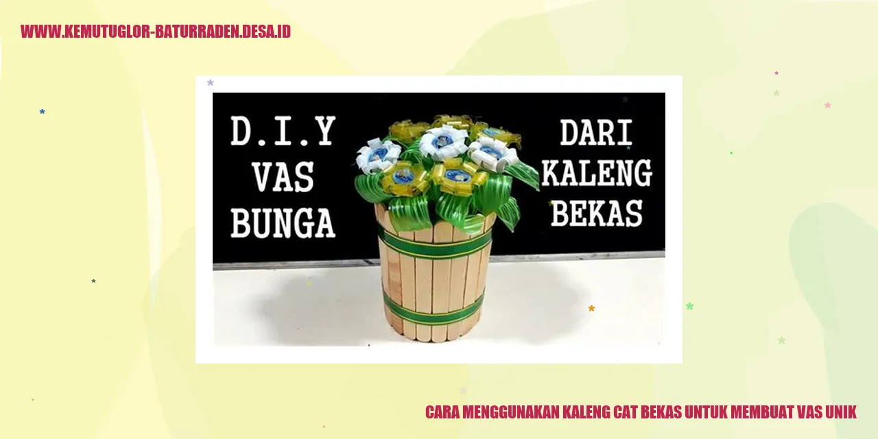 Kaleng cat bekas