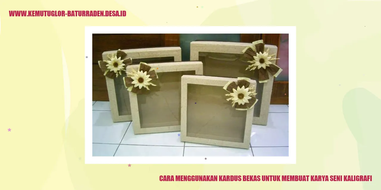 gambar kardus bekas