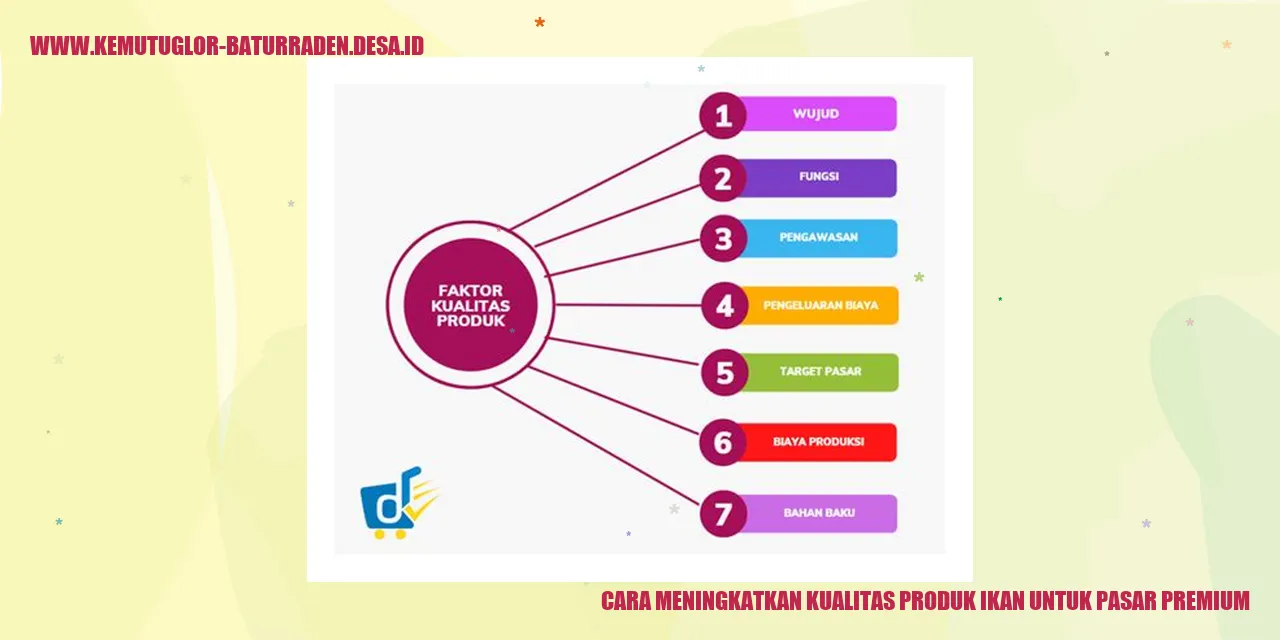 Cara Meningkatkan Kualitas Produk Ikan untuk Pasar Premium