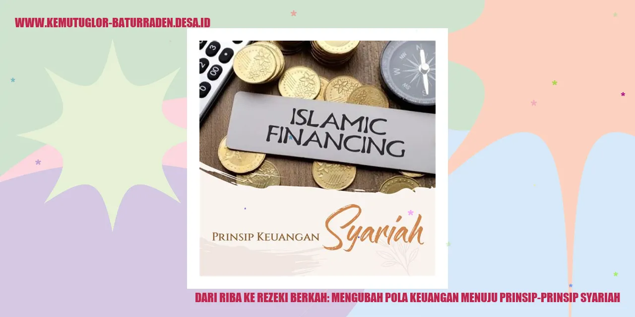 Pola Keuangan Syariah