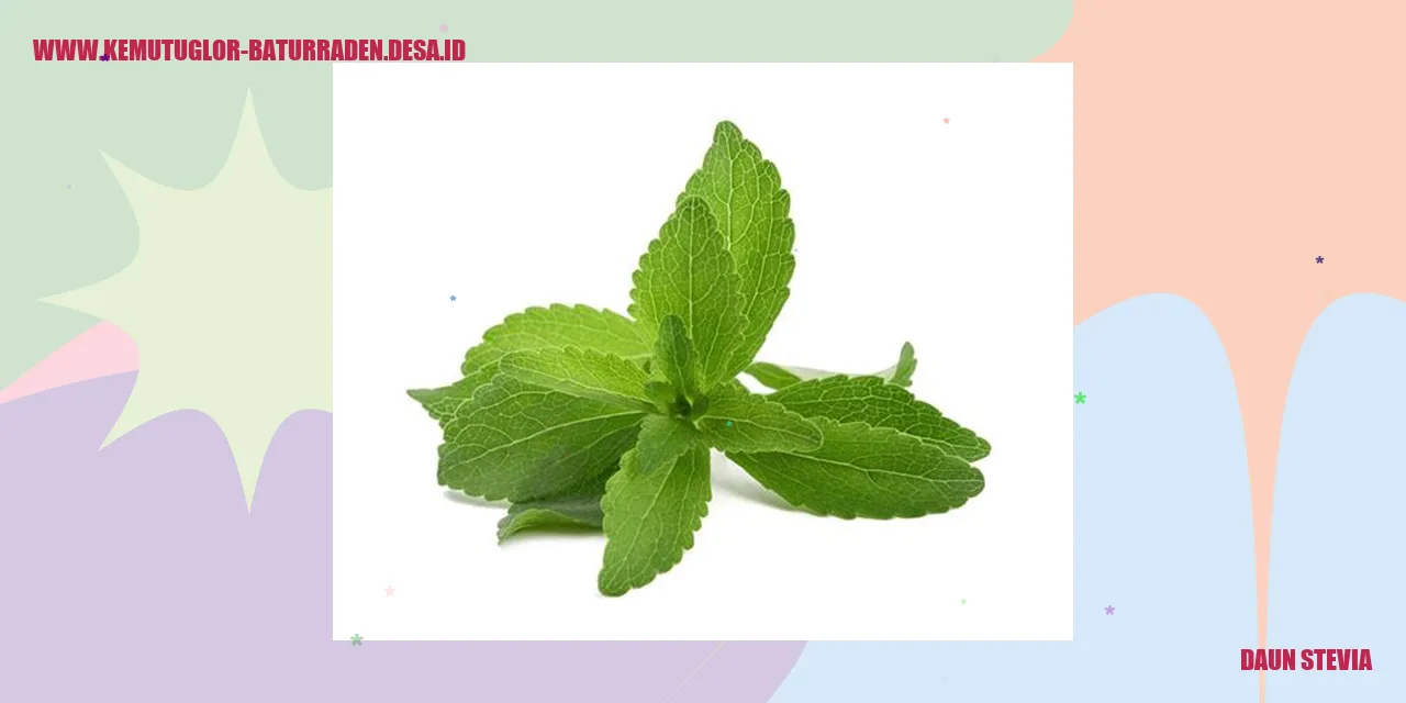 Daun Stevia