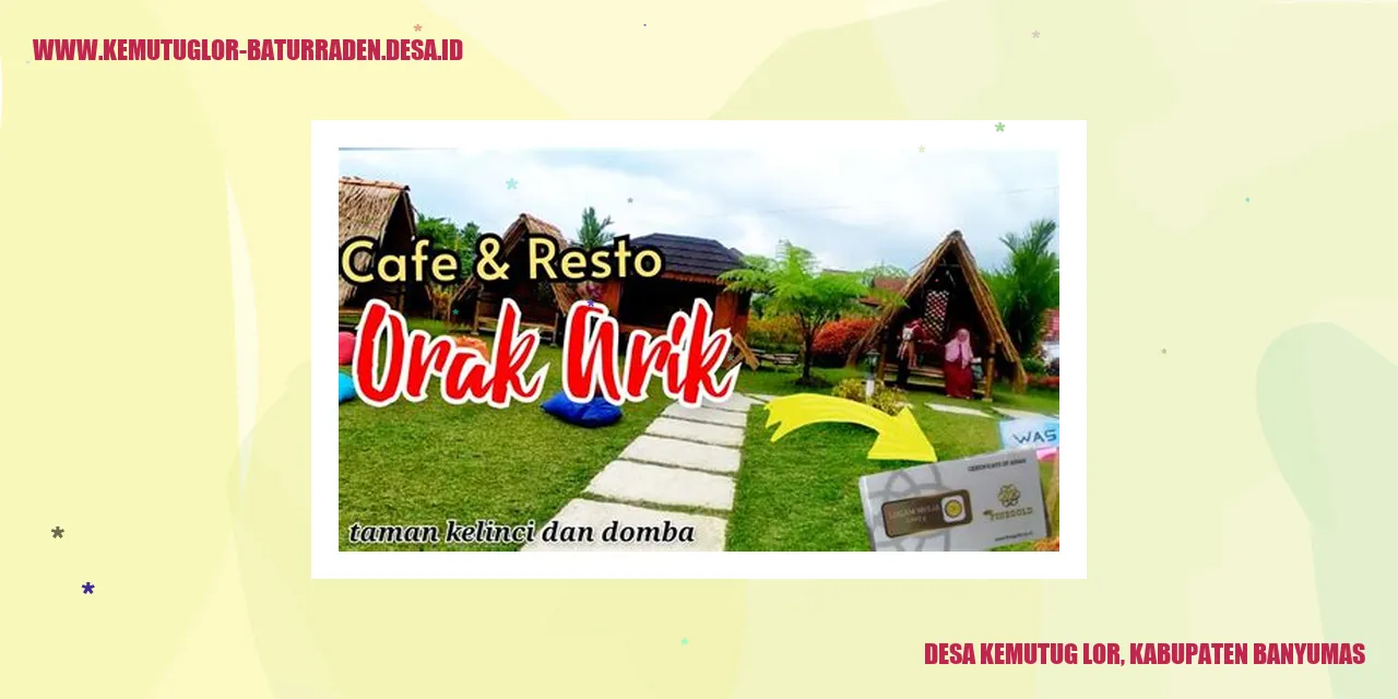 Desa Kemutug Lor, Kabupaten Banyumas