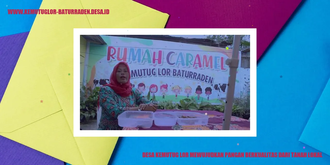 Desa Kemutug Lor Mewujudkan Pangan Berkualitas dari Tanah Lokal