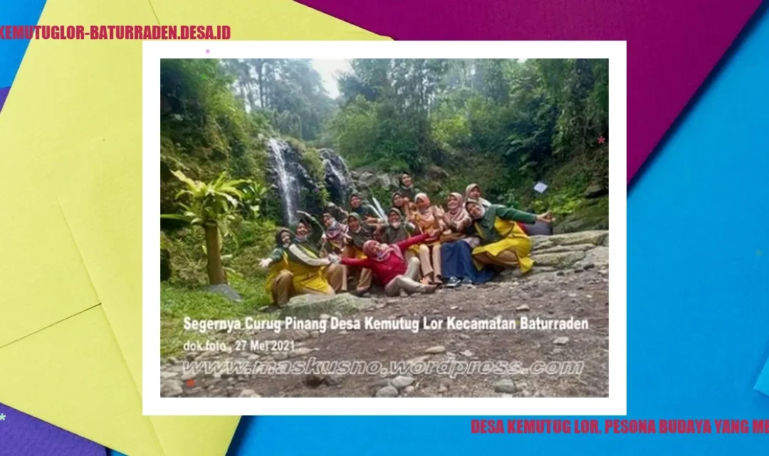 Pentingnya Kearifan Lokal dalam Kehidupan Modern di Desa Kemutug Lor