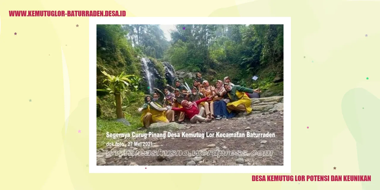 Potensi dan Keunikan Desa Kemutug Lor