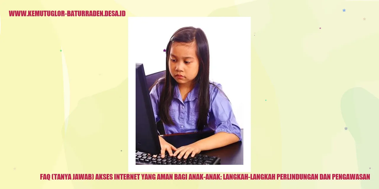 Perlindungan Internet untuk Anak-anak