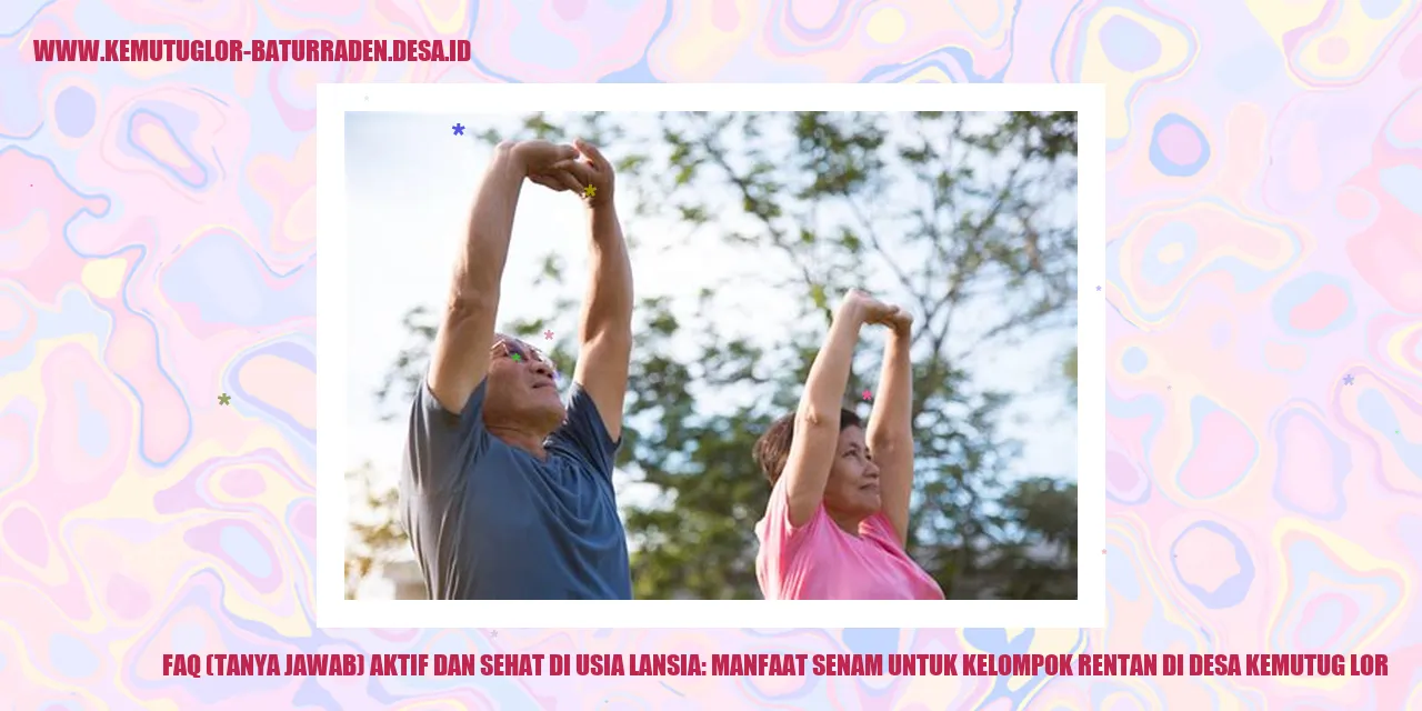Manfaat Senam