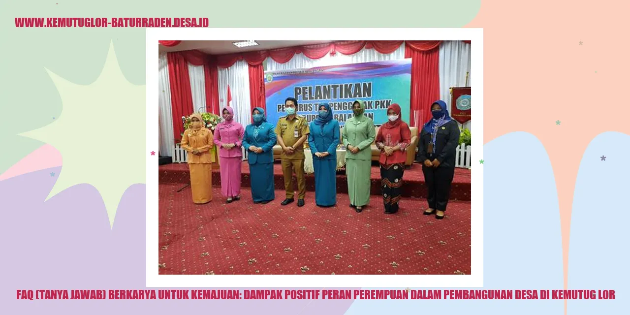 Peran Perempuan dalam Pembangunan Desa