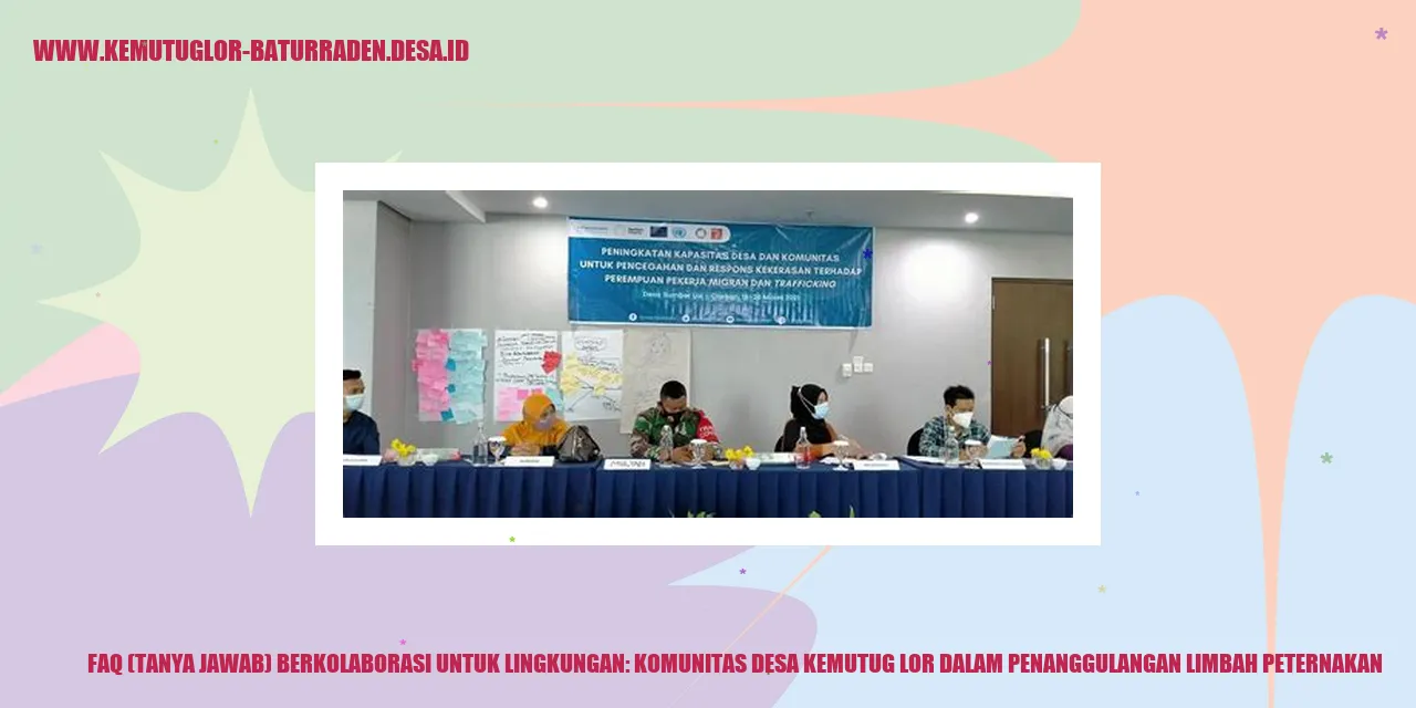 Informasi Berkolaborasi untuk Lingkungan: Komunitas Desa Kemutug Lor dalam Penanggulangan Limbah Peternakan