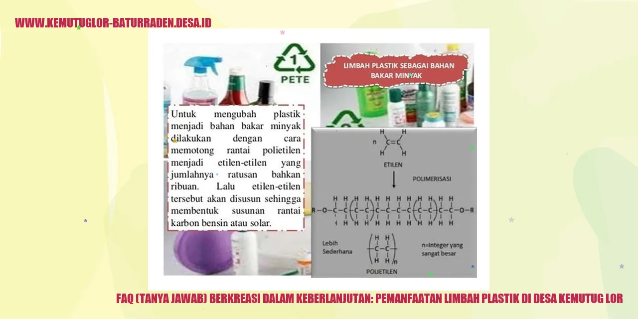Limbah Plastik di desa kemutug lor