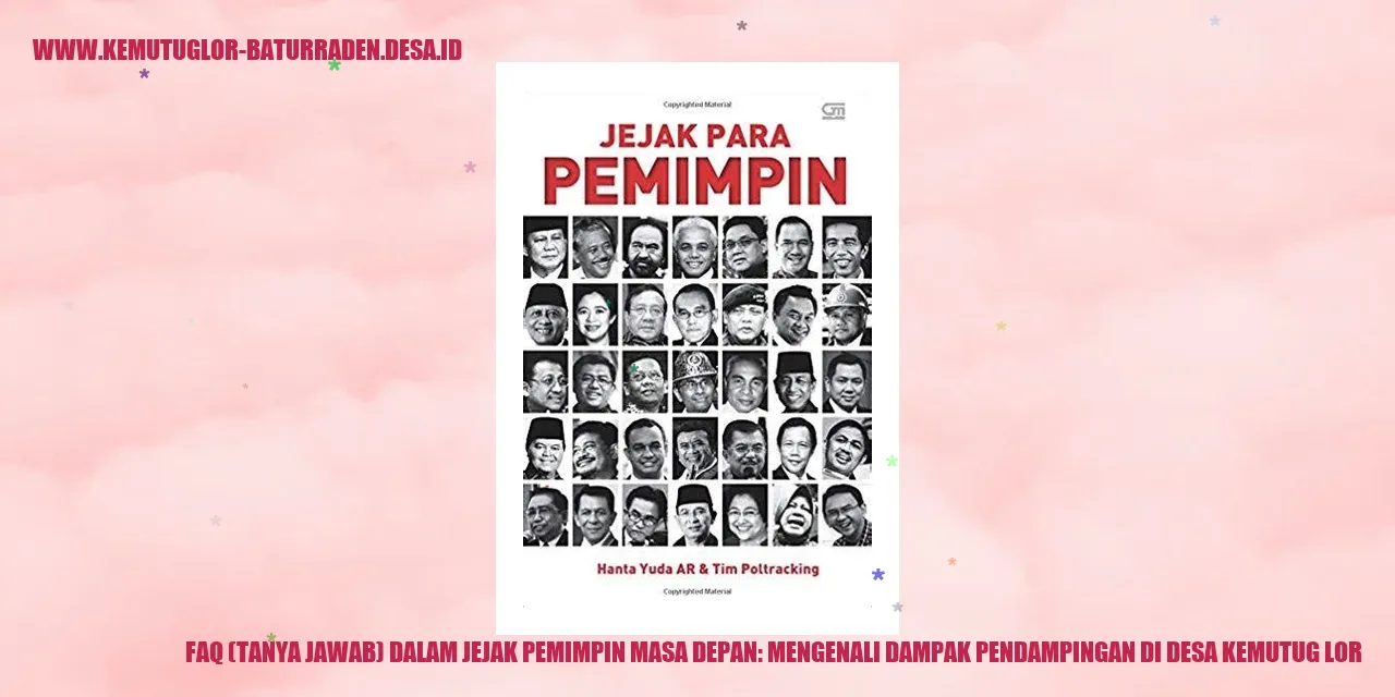 Foto: Dampak Pendampingan di Desa Kemutug Lor