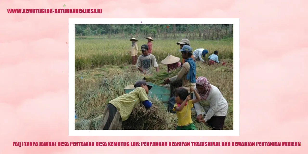 Gambar Desa Pertanian Kemutug Lor yang Menarik