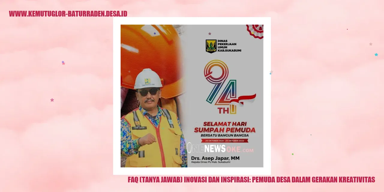 Pemuda desa dalam Gerakan Kreativitas