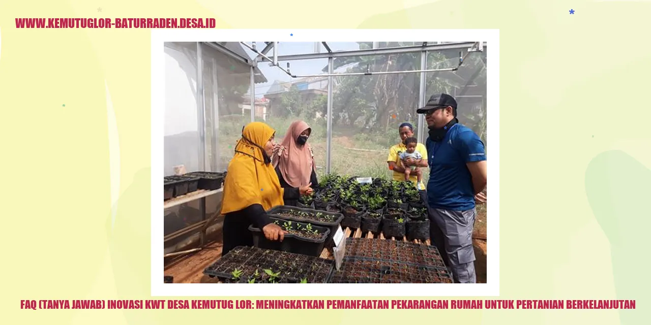 Inovasi KWT desa kemutug lor