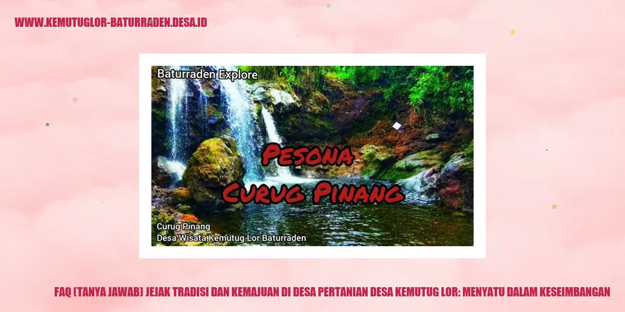 Jejak Tradisi dan Kemajuan di Desa Kemutug Lor