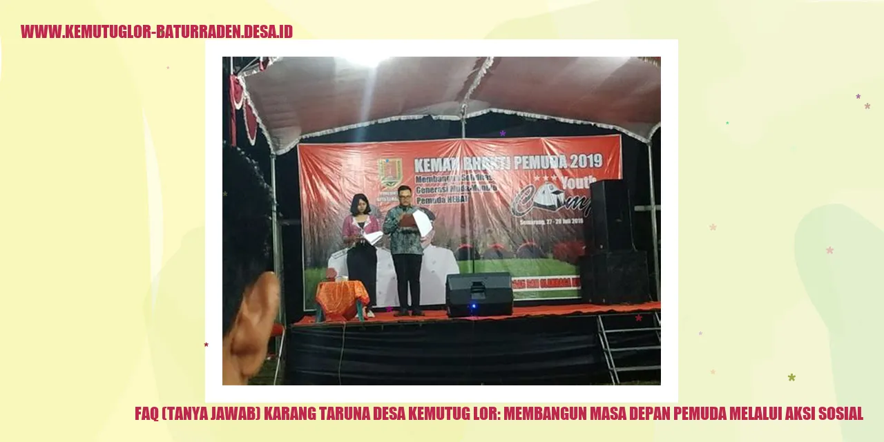 FAQ Karang Taruna