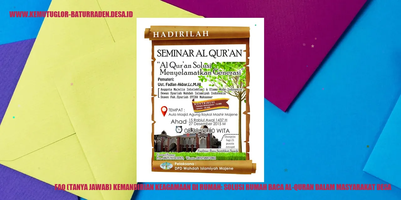 Rumah Baca Al-Quran