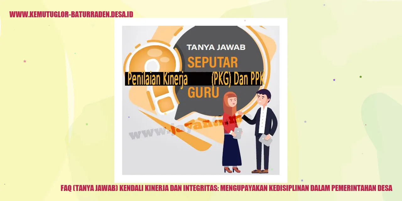 Gambar Kendali Kinerja dan Integritas