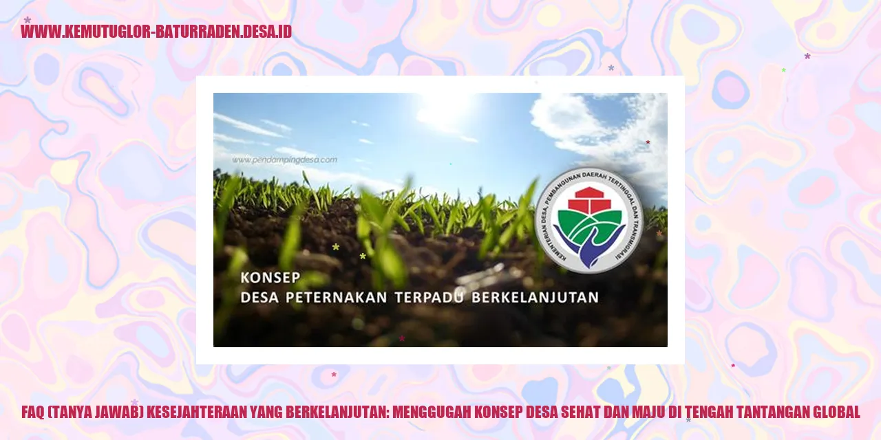 Gambar Terkait dengan Kesejahteraan yang Berkelanjutan