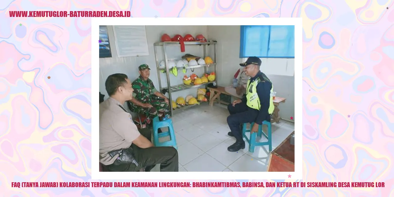 Kolaborasi Terpadu dalam Keamanan Lingkungan