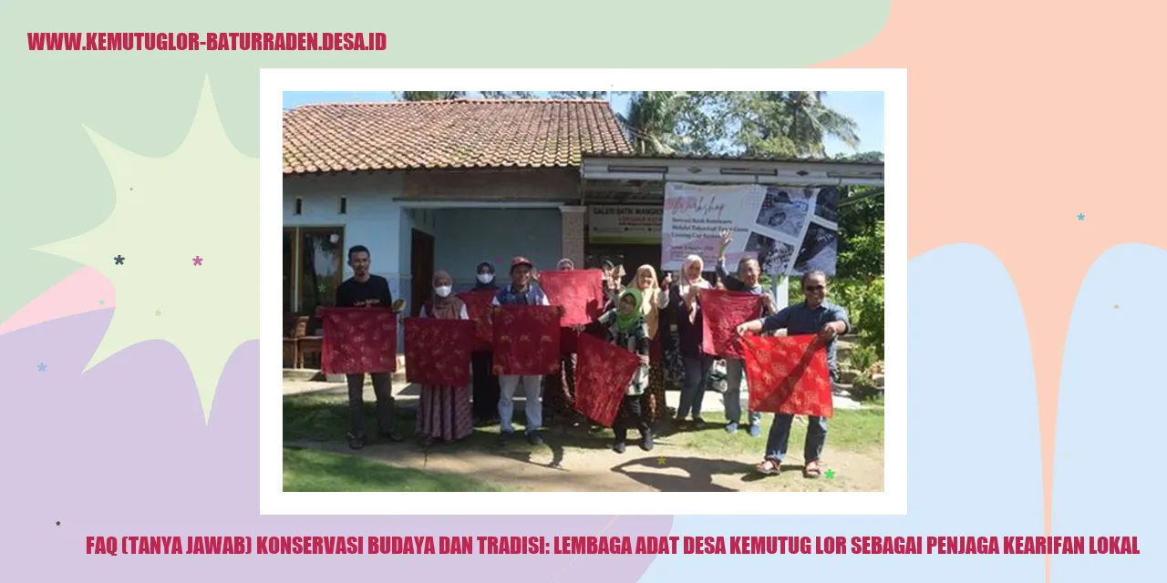 Lembaga Adat Desa Kemutug Lor