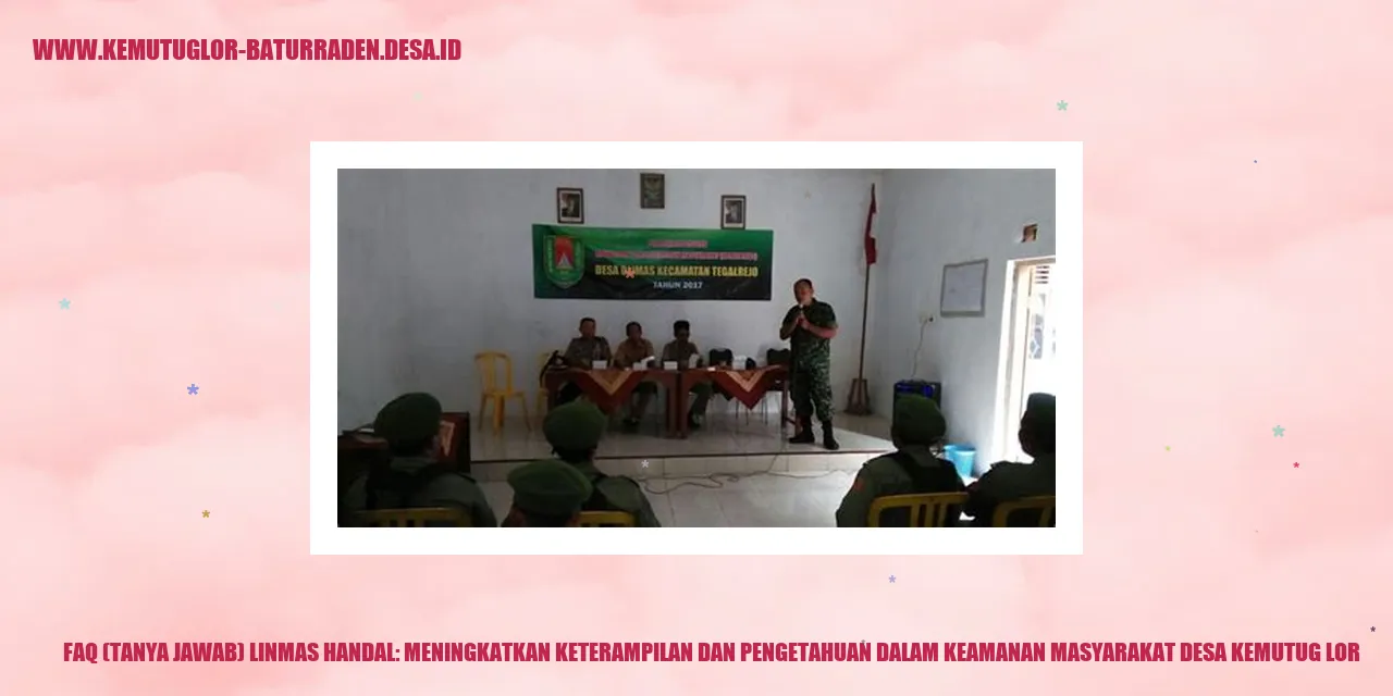FAQ Linmas Handal