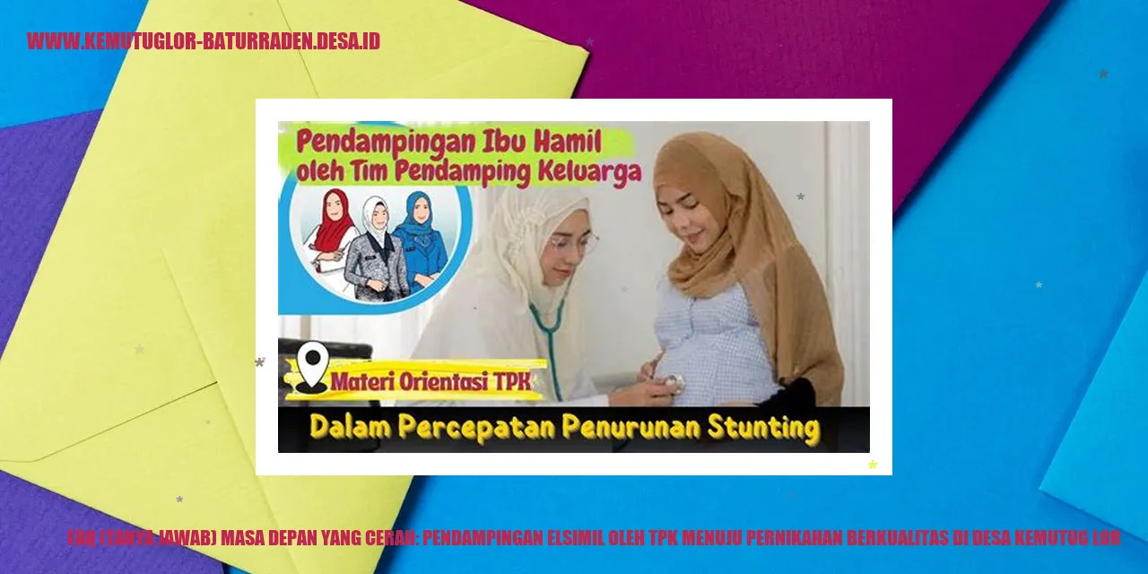 Gambar Pendampingan ELSIMIL oleh TPK