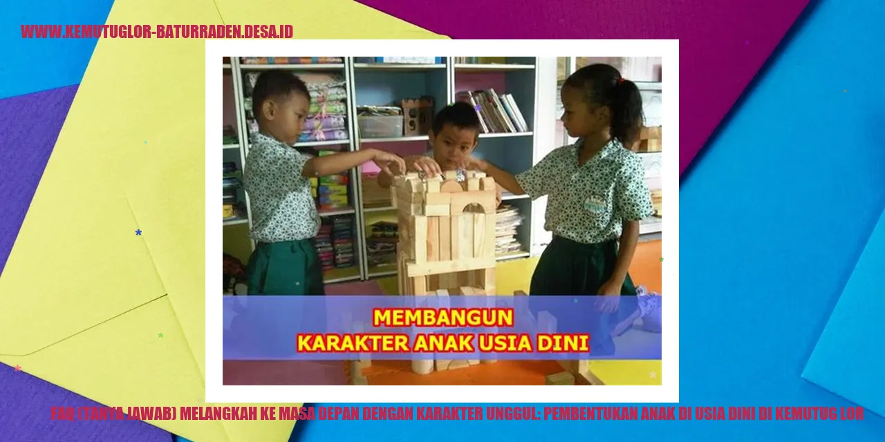 Foto Anak Usia Dini