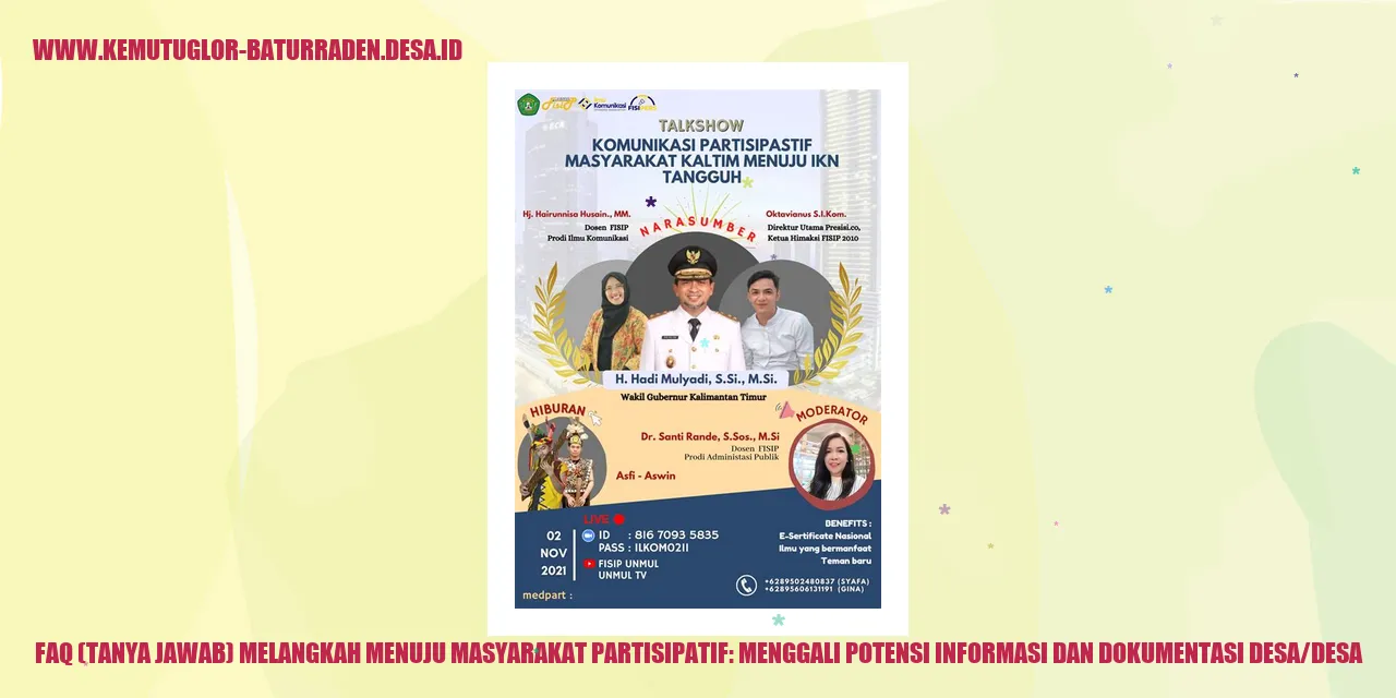 Masyarakat Partisipatif