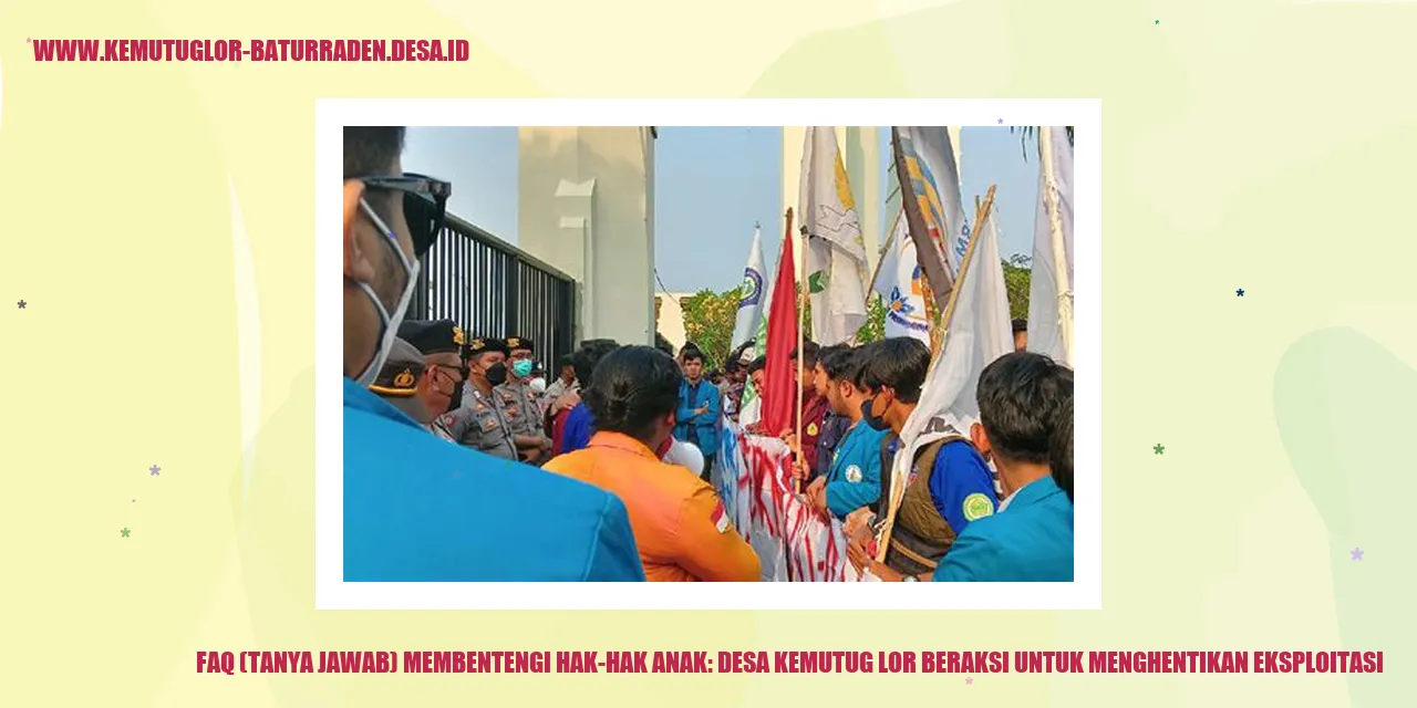 Desa Kemutug Lor: Membentengi Hak-Hak Anak