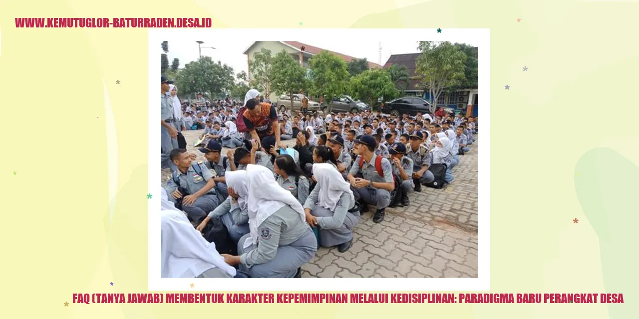 Paradigma Baru Perangkat Desa