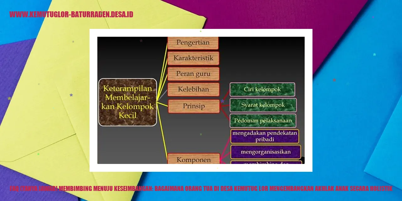 Orang tua mengembangkan akhlak anak secara holistik