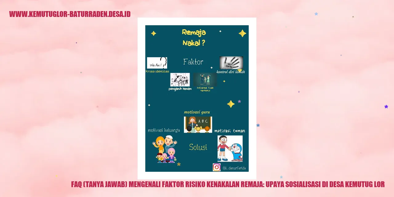 Sosialisasi di Desa Kemutug Lor