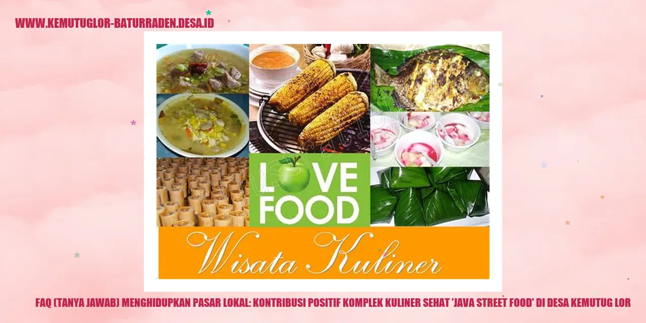 Pasar Lokal - Java Street Food