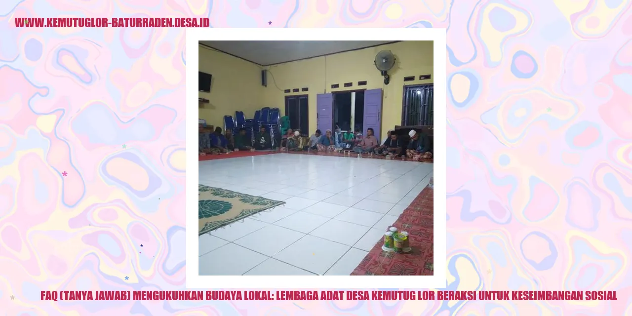 Budaya Lokal Desa Kemutug Lor