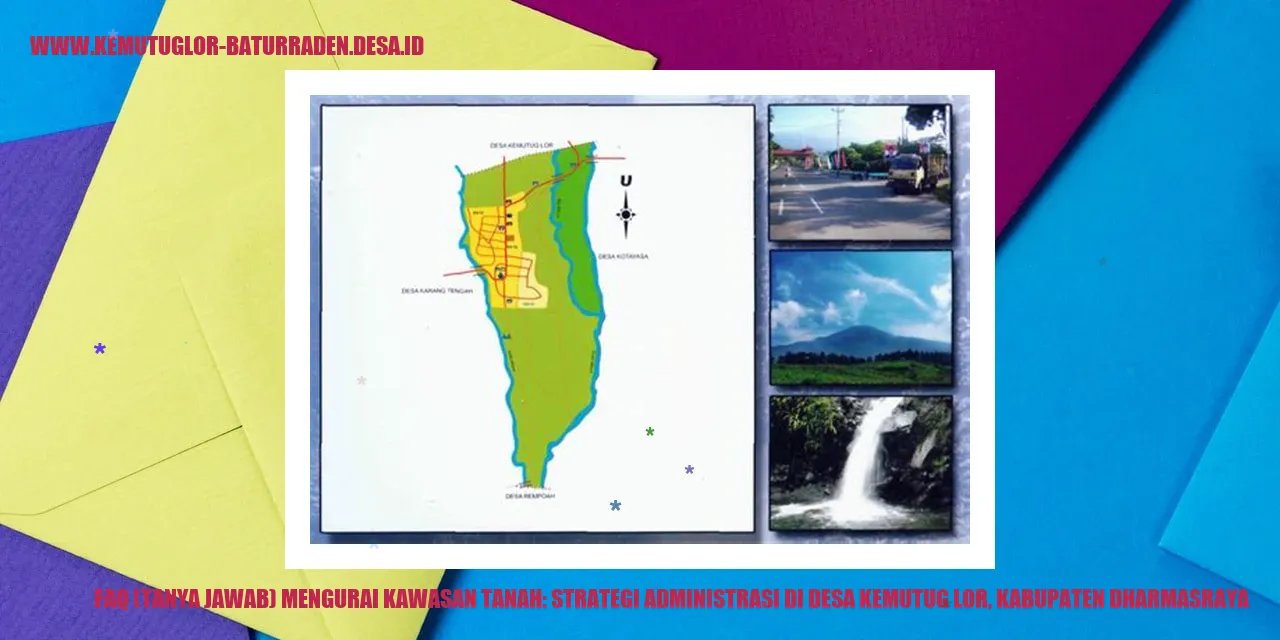 Tanya Jawab Mengurai Kawasan Tanah