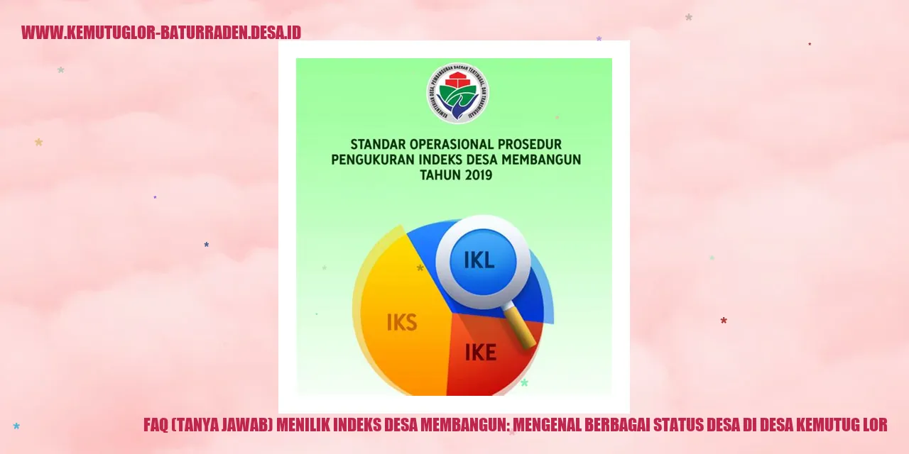 Menilik Indeks Desa Membangun