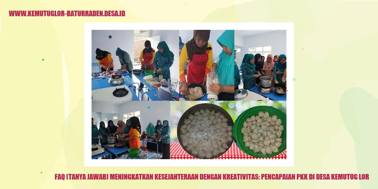 Pencapaian PKK di Desa Kemutug Lor