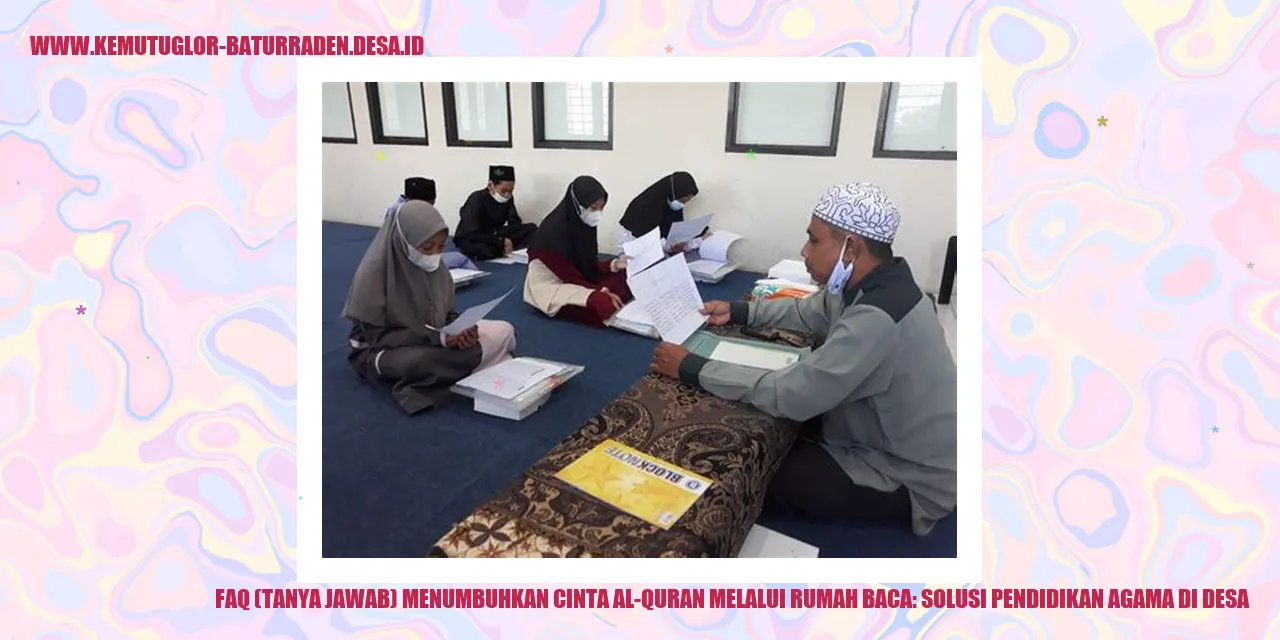 Mengembangkan Cinta Al-Quran Melalui Rumah Baca