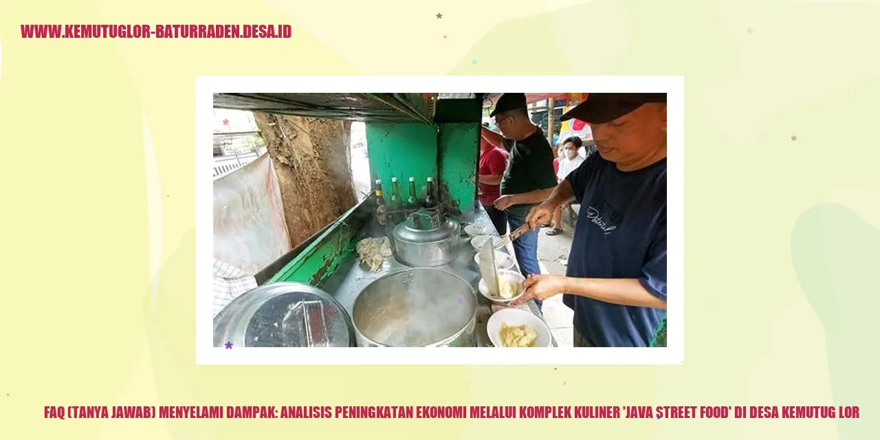 Komplek Kuliner Java Street Food
