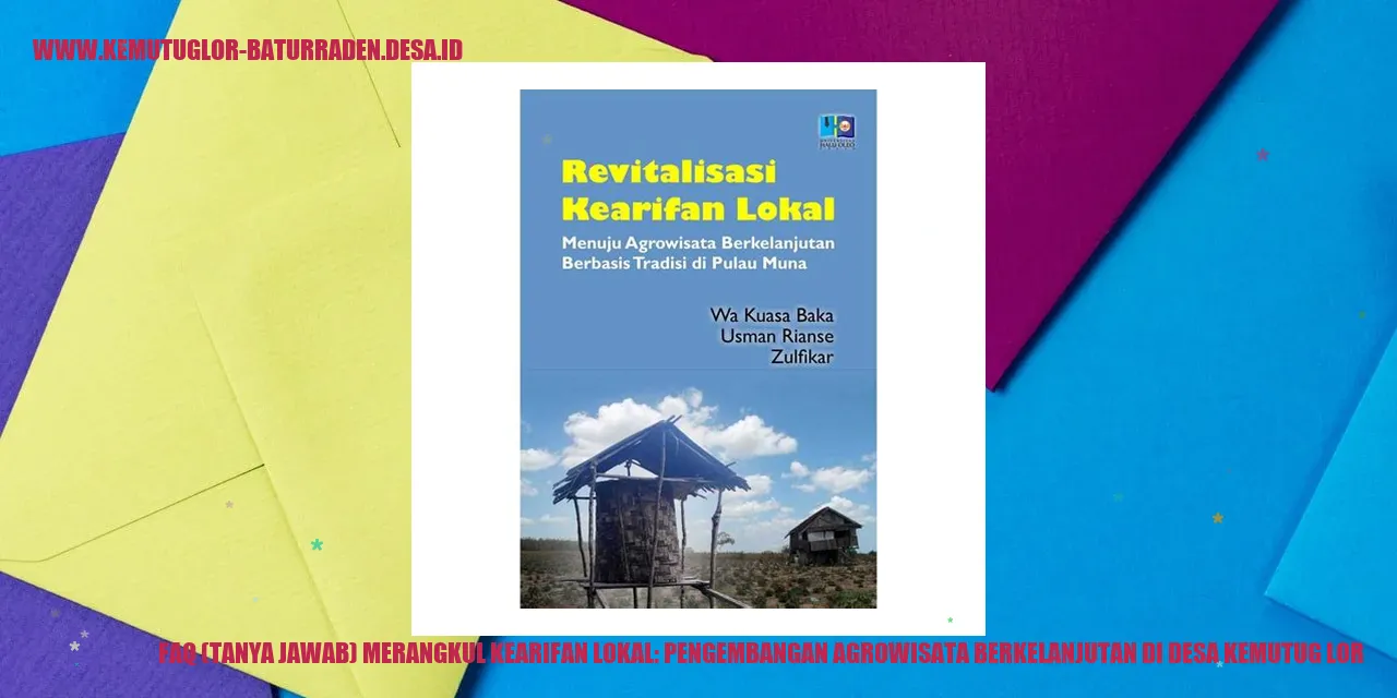 Agrowisata Berkelanjutan