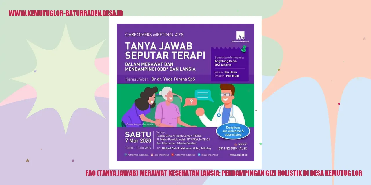 Pendampingan Gizi Holistik di Desa Kemutug Lor