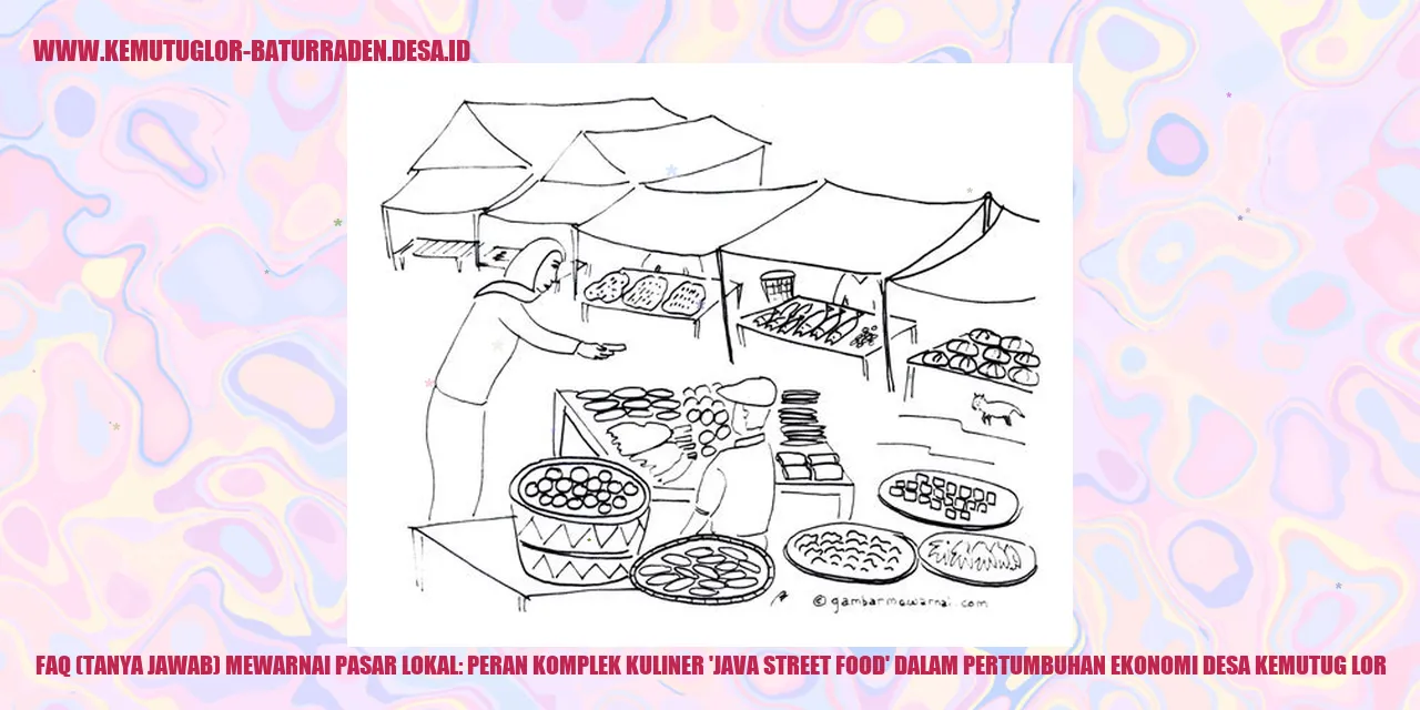 Pedagang Makanan Eurasia di Java Street Food