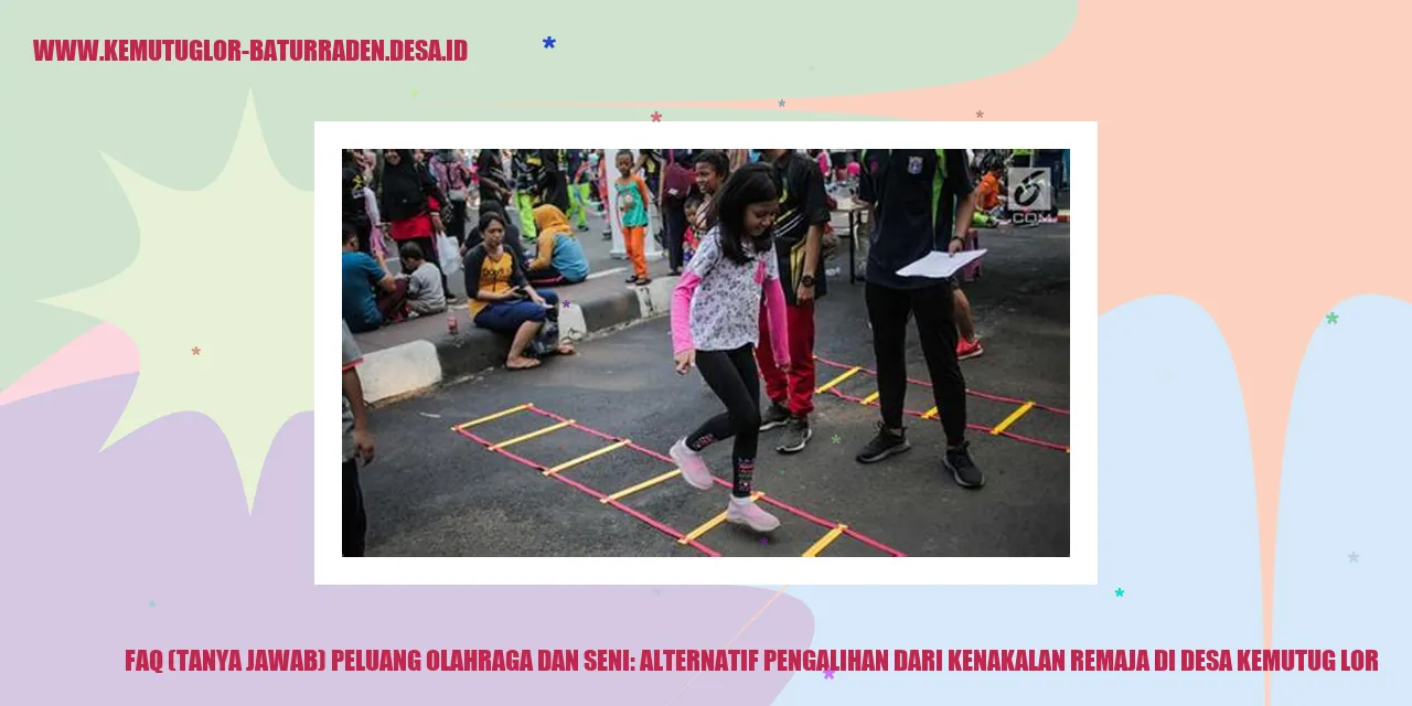 Peluang Olahraga dan Seni