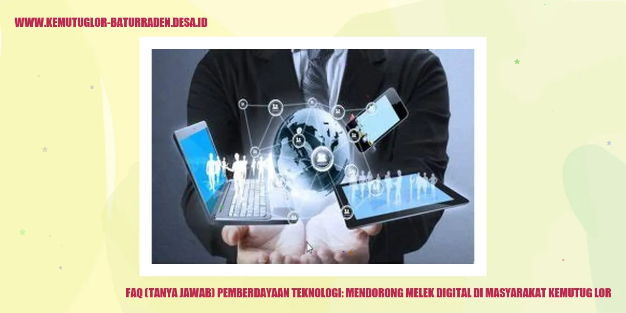 Pemberdayaan Teknologi
