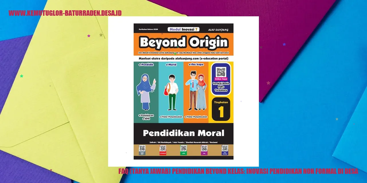 Inovasi Pendidikan Non Formal di Desa